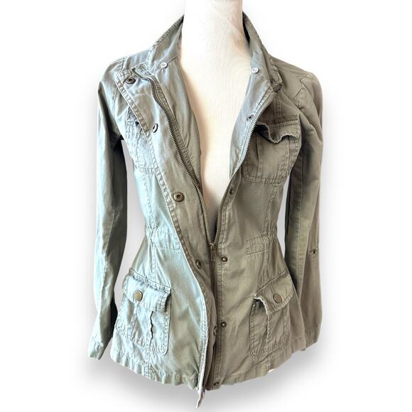 Full Tilt Army Look Utility Jacket EUC - Picture 2 of 8